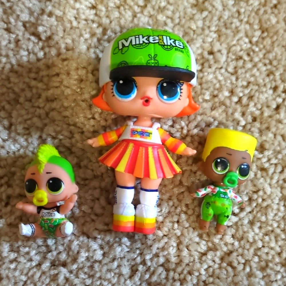 LOL Surprise Dolls Babies Mini Sweets Rockin Mike & Gamer Ike